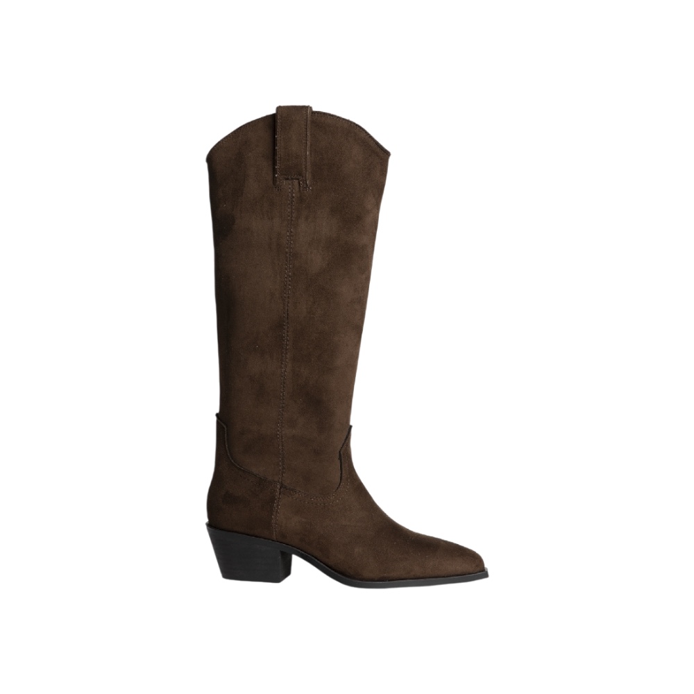Bota alta cowboy marrón